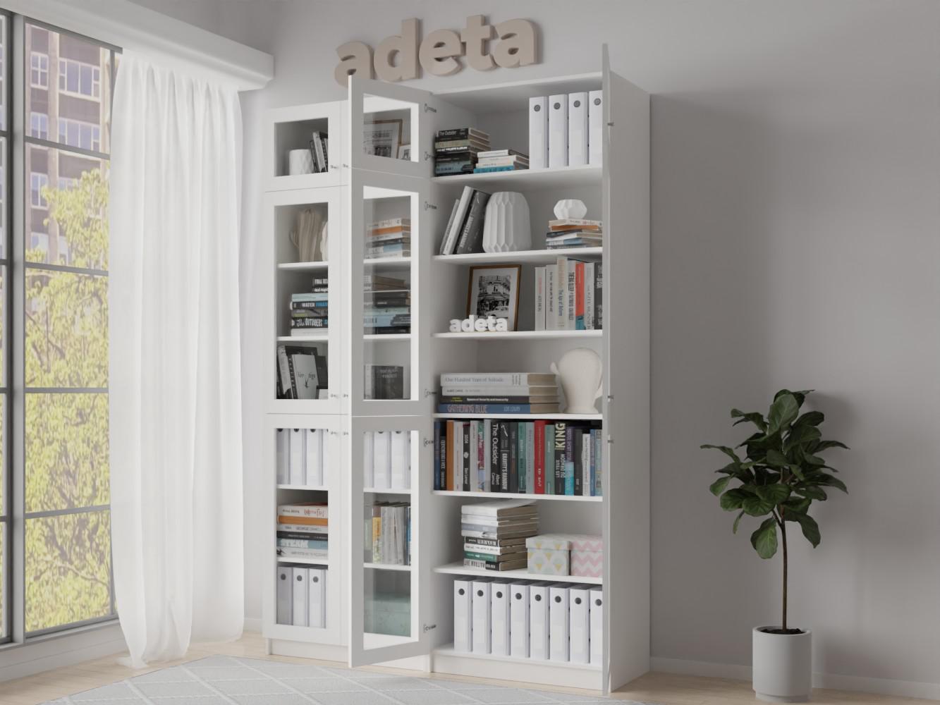 Книжный шкаф Билли 353 white ИКЕА (IKEA) изображение товара