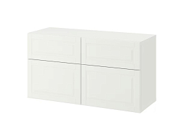 Изображение товара Комод Беста 118 white ИКЕА (IKEA)  на сайте adeta.ru